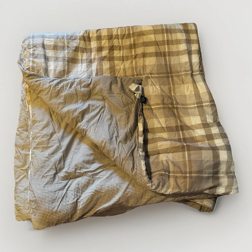 Tommy Hilfiger Cama Queen Extendida/Edredón Relleno Cuadros Neutrales-+ 2 Fundas de Almohada Foto 2 de 4