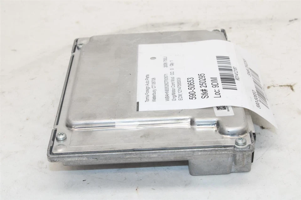 ORDENADOR ECM ECU BMW 550i 750i 650i 2006 06 2007 07 12147586909 1412161 Foto 2 de 4