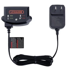LCS1620B for Black and Decker 20V Lithium Battery Charger, Compatible with Bl...