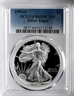 1994-P  $1  PROOF AMERICAN SILVER EAGLE (ASE/SAE) PCGS PR69 DCAM  #61215149