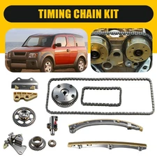 Complete Engine Timing Chain & VVT Gear Set For Honda 2003-07 ACCORD 2.4L 2354CC