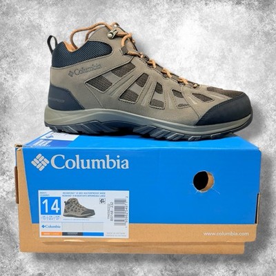 Columbia Redmond III Mid Waterproof Hiking Athletic Shoes Boots, Men s 14