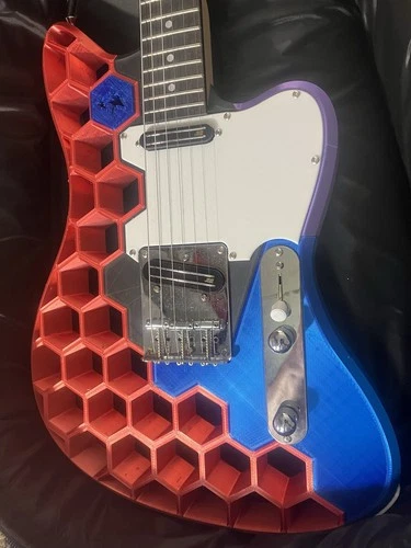 Telecaster 3D PRINTED Electric Guitar