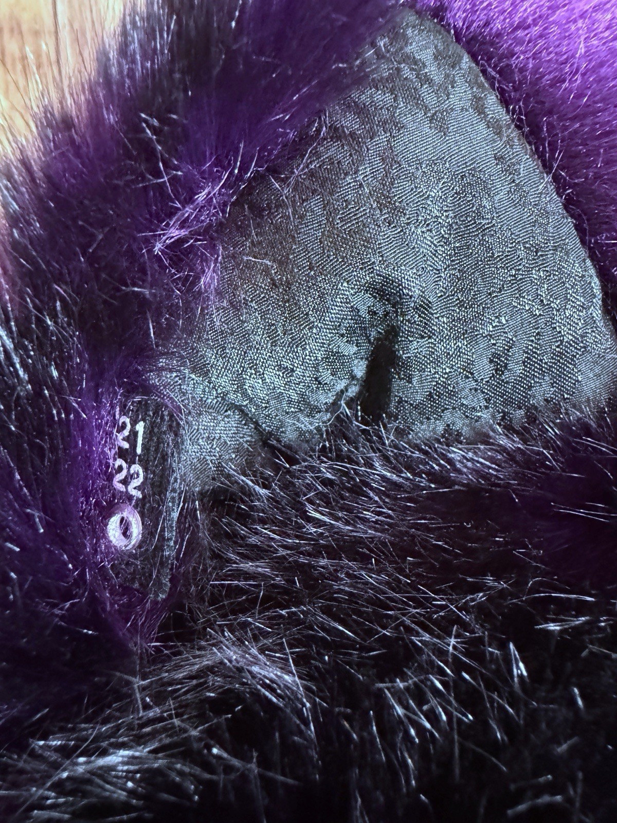 Authentic SpiritHoods Midnight Wolf Luxe Tissavel… - image 3