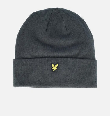 LYLE & SCOTT BEANIE 42216 HE960ARC MID GREY MARL T28 1SZ