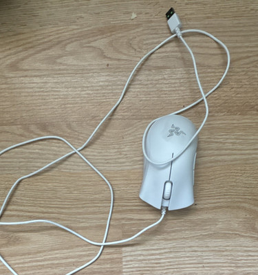 Razer DeathAdder White Wired USB mouse