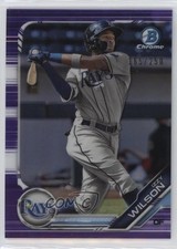 2019 Bowman Draft Chrome Purple Refractor /250 Izzy Wilson #BDC-13 5p9