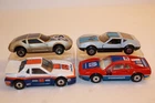 4 Vintage 1970's-1980's Matchbox Cars FERRARI / FIERO / SUPER GT / RALLYE ROYAL