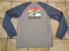 Patagonia Long Sleeve Baseball Style Organic Cotton Shirt Mens Large L Mountains — photo 1