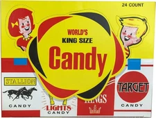 (Free Duty Tax) World Confections Candy Cigarettes, Pack of 24