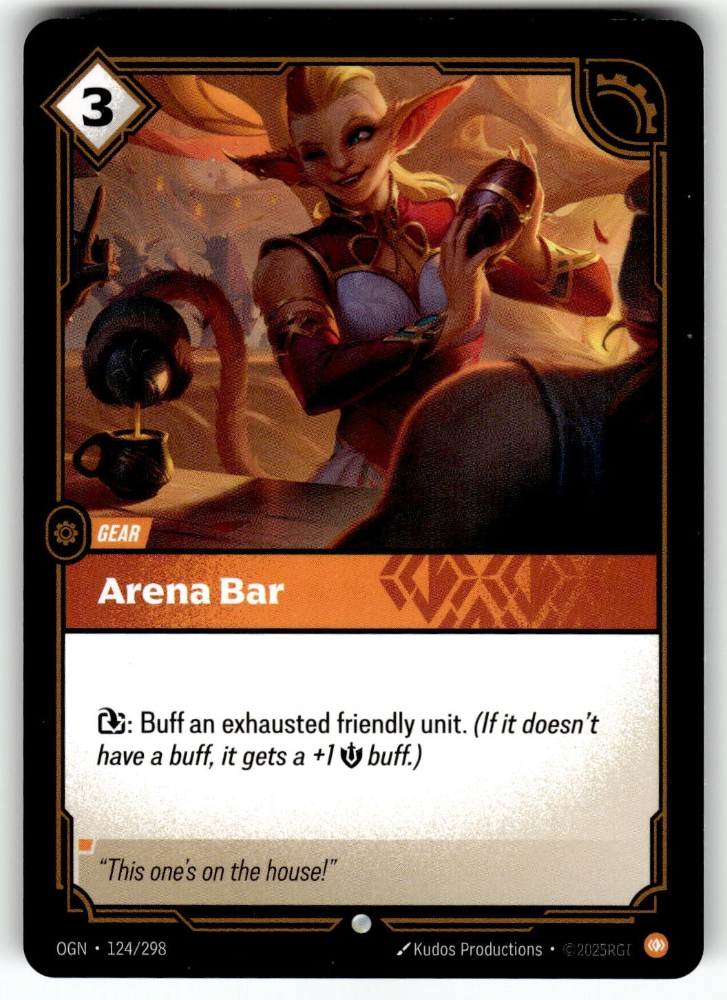 2025 League of Legends - Origins Card OGN-124 C Arena Bar
