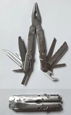 🔥 Leatherman Super Tool 200 Large Retired Collectable Very Rare Unique Locks