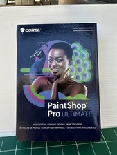 Corel PaintShop Pro Ultimate Photo Editing and Graphic Design Software- OPEN BOX