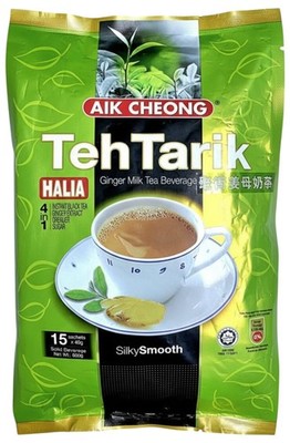 Aik Cheong | Teh Tarik Halia | 4-in-1 Ginger Milk Tea | Malaysia 15ct (600g)