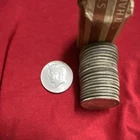 Kennedy Half Dollar Coins 1966 Circulated 50C Roll 40% silver.