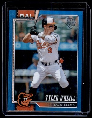 2026 Topps Series 2 Blue Foil Tyler O'Neill /150 Baltimore Orioles #433 Parallel