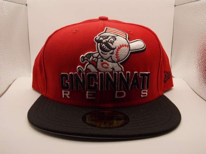 New Era 59Fifty Cincinnati Reds Fitted Hat Sz 7 5/8