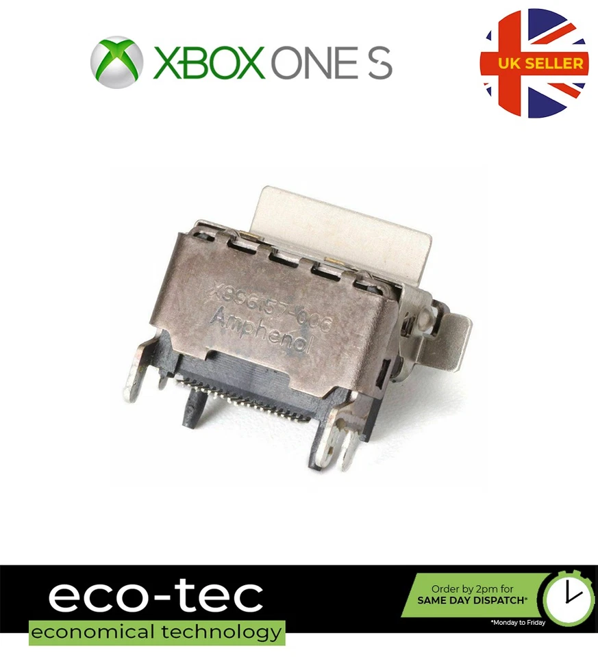 Xbox One S HDMI Port Display Out Socket Connector 4K for Console - Image 4 of 4
