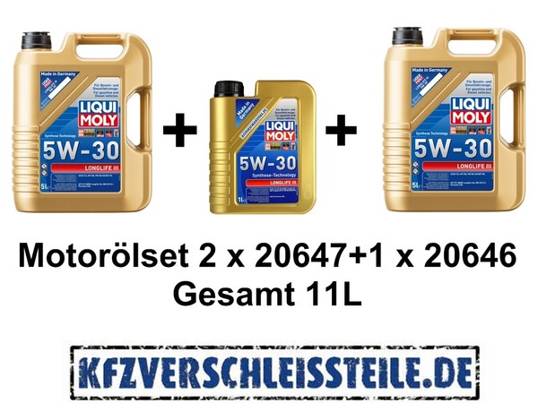 Liqui Moly MotoröLset 11L FüR Daihatsu Dodge Fiat Fisker Ford USA Genesis Honda-image
