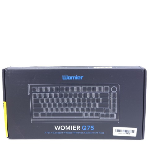 Womier 75% Percent Keyboard Wireless with Topographic Strap,QMK/VIA Creamy Mecha - Bild 6 von 11