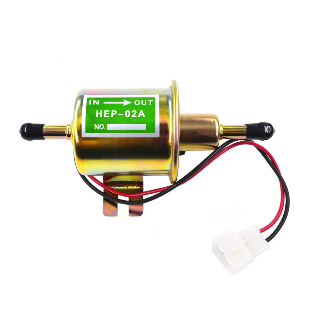12V Fuel Pump Electric GAS Diesel Inline Intank Petrol Pumps Shutoff