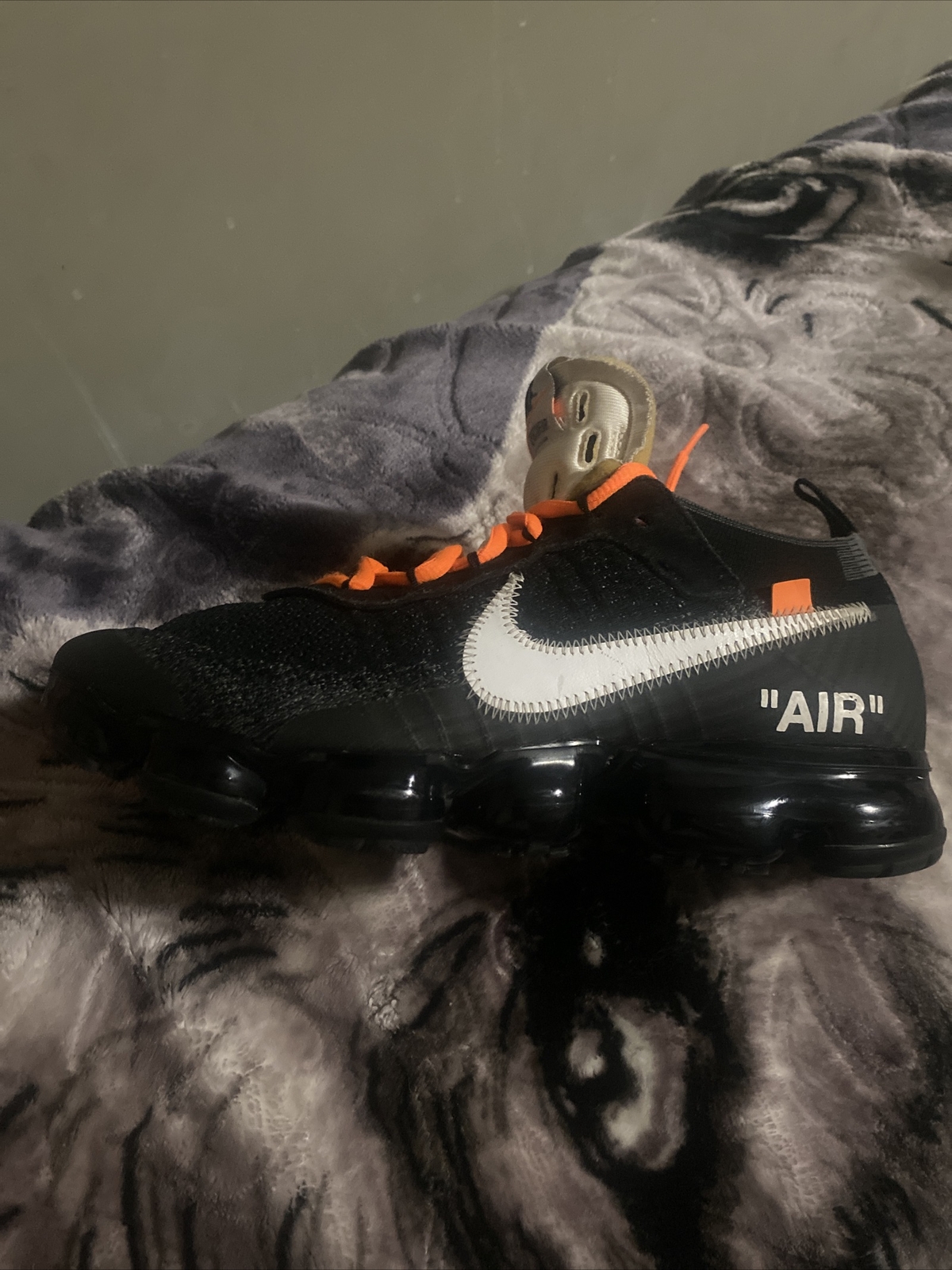 OFF WHITE X NIKE Nike Air VaporMax x BIANCO SPORCO The Ten 2017 taglia 8