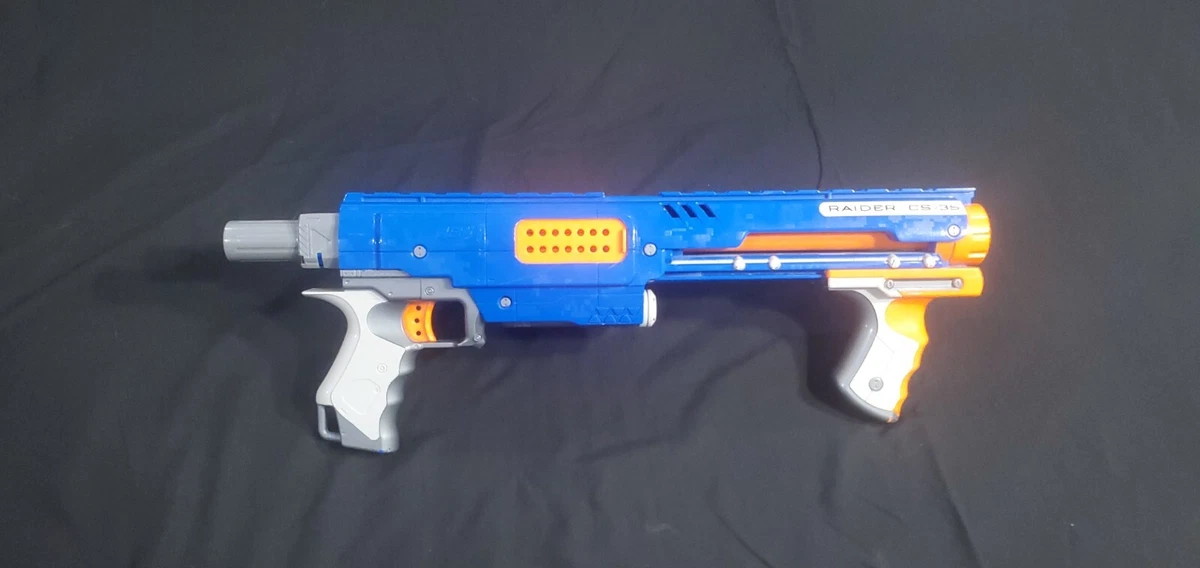 NERF N Strike Raider CS 35 Spring Powered Dart Blaster MODDED
