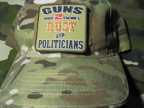 TAKTISCHER MORAL PATCH "ROST UND POLITIKER" PVC GUMMI MIT HAKEN ZURÜCK JETZT KAUFEN! - Bild 9 von 12