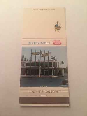Vintage Matchbook Cover Matchcover Apache Motel