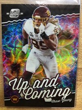 2021 Panini Contenders Optic Chase Young Up And Coming Black Scope Prizm /25 SSP