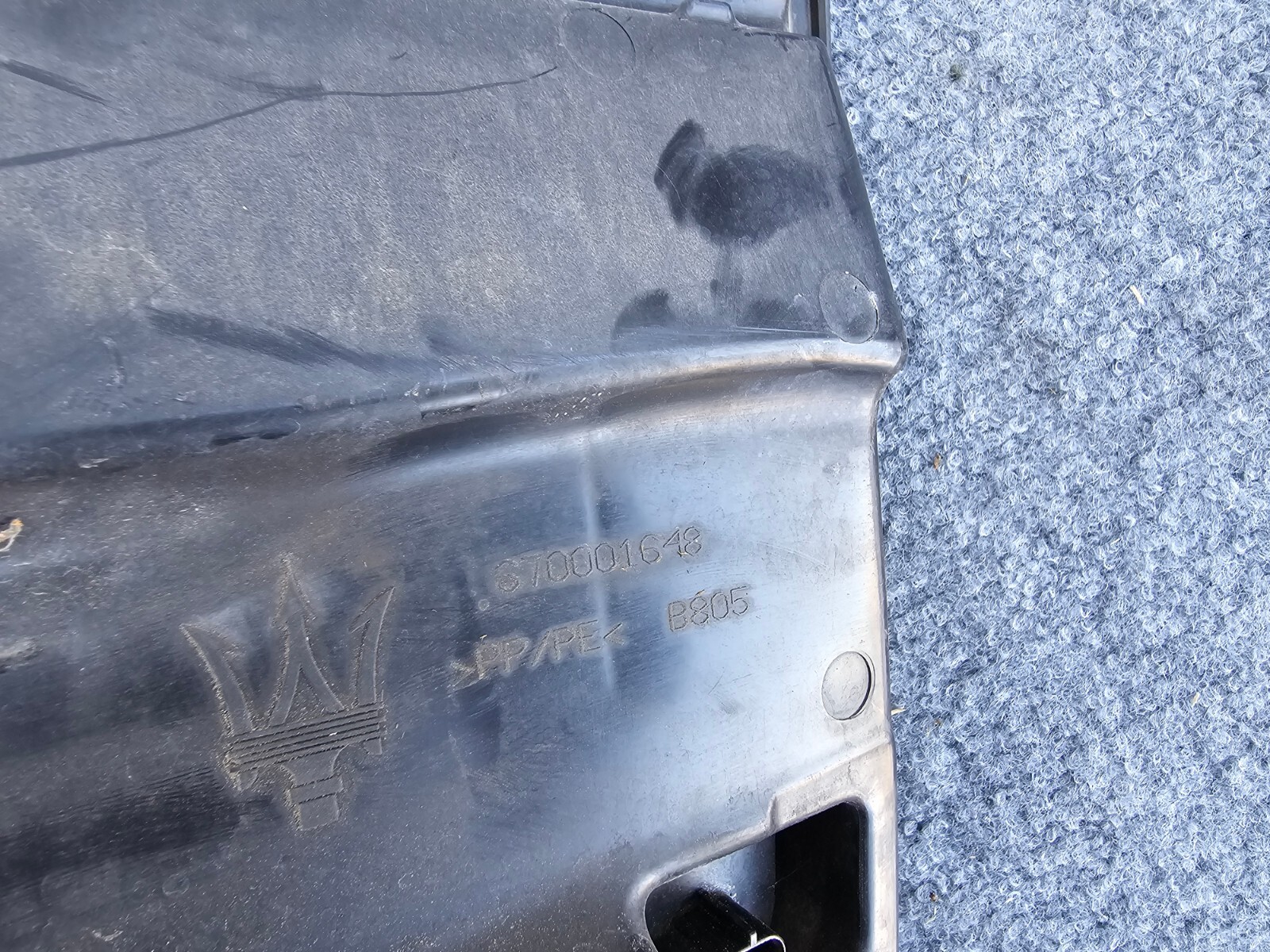 HEADLIGHT WINDSHIELD WASHER TANK OEM 74K 14-19 MASERATI GHIBLI S QUATTROPORTE
