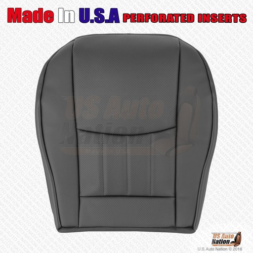 2007 Mercedes Benz C280 Luxury Sport Driver Bottom Perforated Leather Cover Blk - Picture 6 of 9