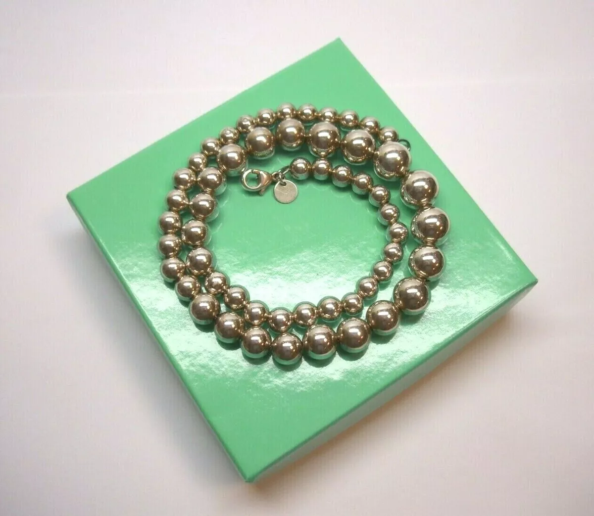 Tiffany hardwear sale graduated ball necklace