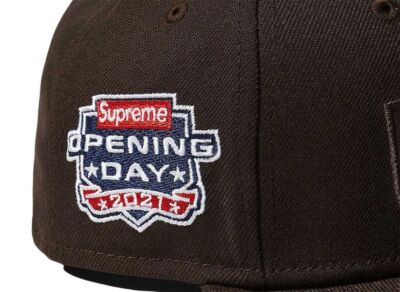 Supreme No Comp Box Logo New Era Brown | eBay
