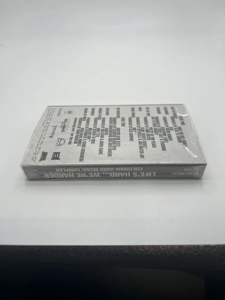 Life's Hard We're Harder Columbia Music Sampler Promo Cassette New Sealed 1993 - Image 3 of 4