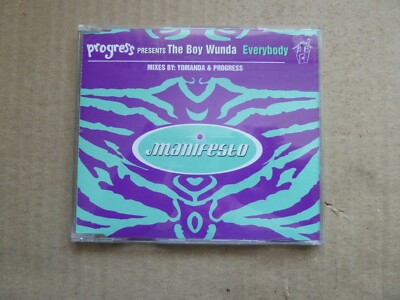 PROGRESS PRESENTS THE BOY WUNDA - EVERYBODY - CD SINGLE MANIFESTO RECORDS