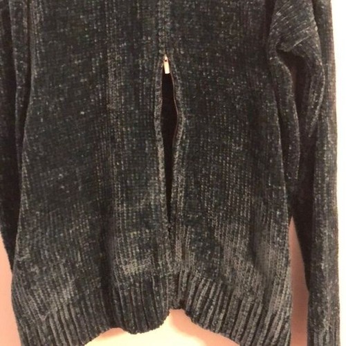 NEW Marled Reunited Green Zipper Back Sweater size XL - Picture 5 of 6