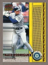 ALEX RODRIGUEZ 1998 Revolution FOUL POLE Insert Card #9 Mariners Pacific 98