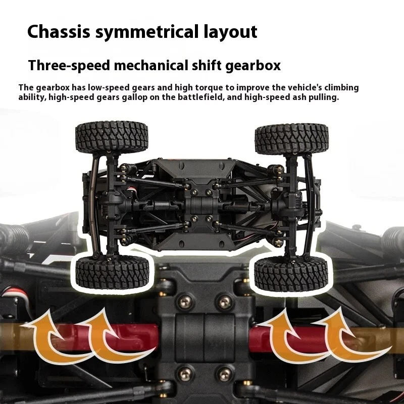 UDIRC UCX24 1/24 RC Crawler Brushless/Brushed Motor 4WS Mini Rock Crawler 3-Spee - Image 4 of 4