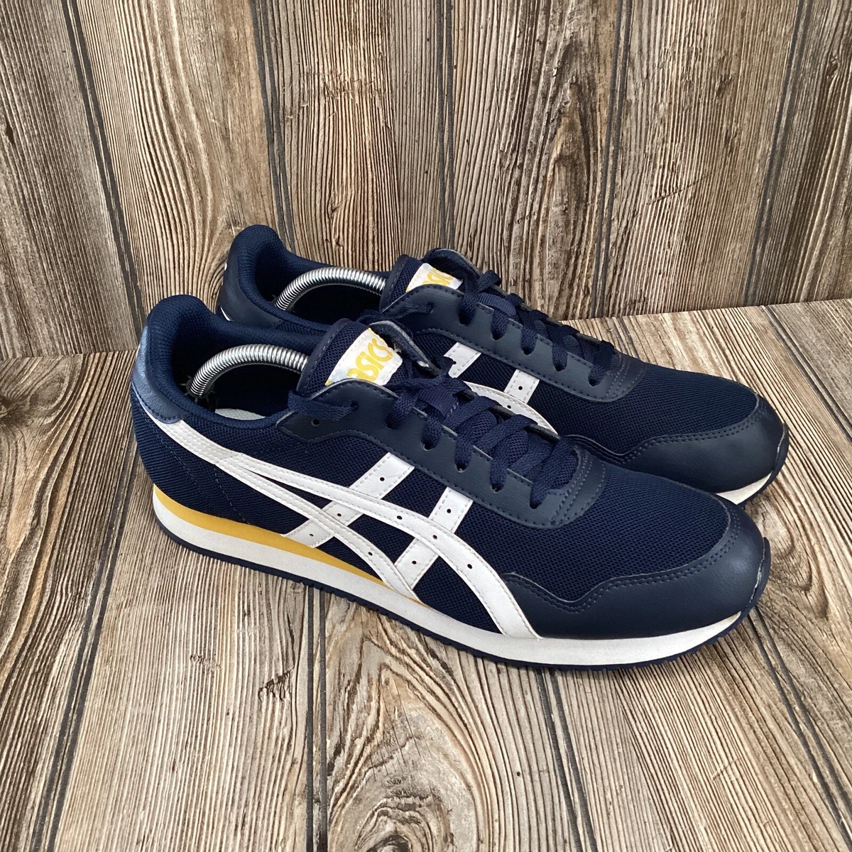 Asics tiger clearance blue and yellow