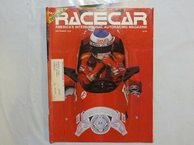 Racecar Racing Magazine September 1979 Budweiser Car DR