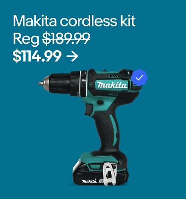 Makita cordless kit