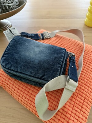 ZARA BAG DENIM JEANSTASCHE/ CROSSBODY/ CANVAS