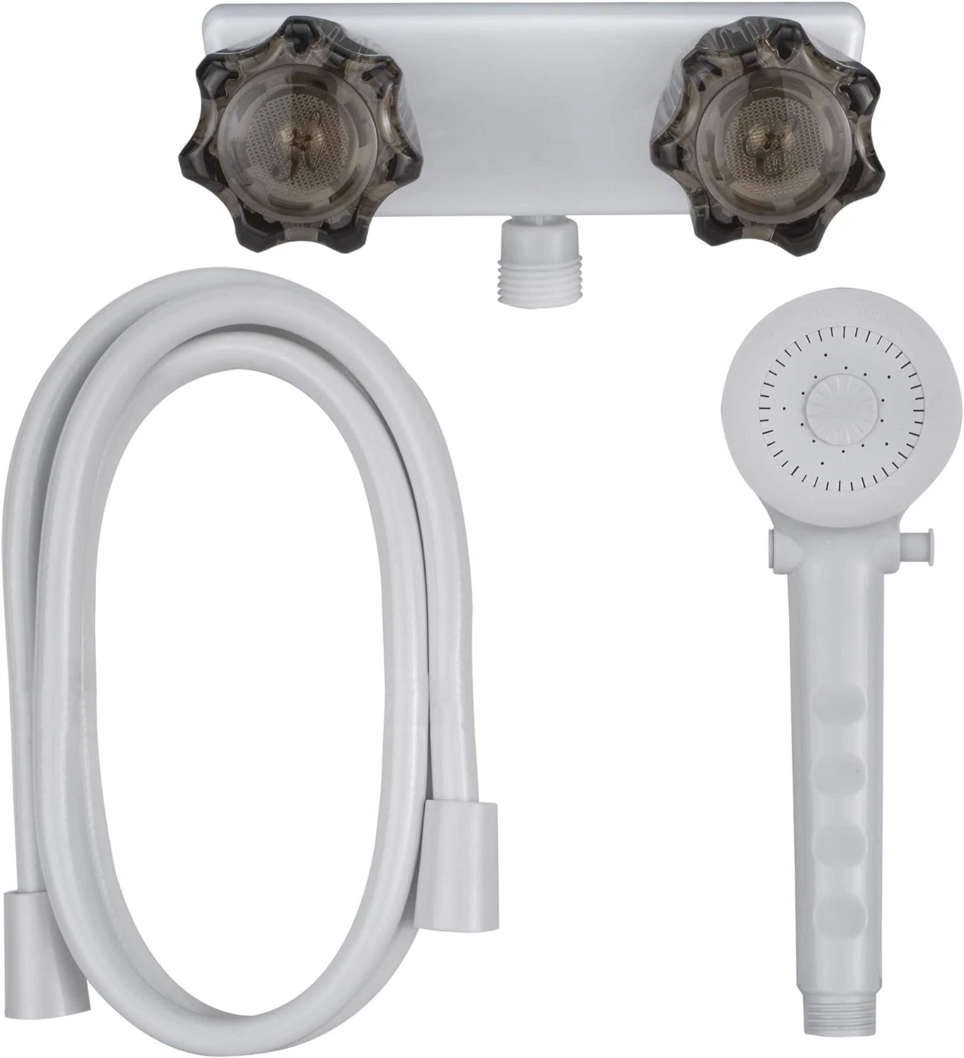RV Shower Faucet Diverter Hand Held Shower & Hose Camper Travel Trailer