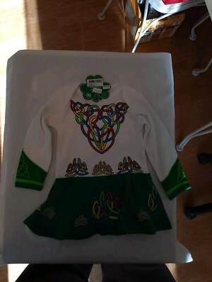 Traditional Craft Limited Irish Dancer Dress Baby Vest Pull On Style