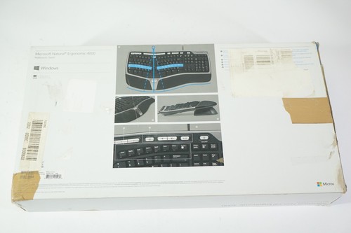Microsoft Natural Ergonomic 4000 Keyboard Tastatur Ergonomische AZERTY #140 - Bild 5 von 5