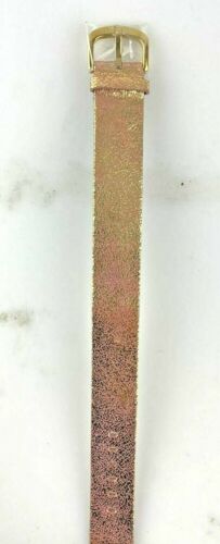 STUPENDO CINTURINO ROSE GOLD MOSCHINO ORIGINAL VINTAGE NEW OLD STOCK DONNA 20 MM - Foto 2 di 3