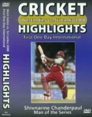 WEST INDIES VS SRI LANKA CRICKET 1ST ONE DAY MATCH 2008 135MINS (DIGITAL)