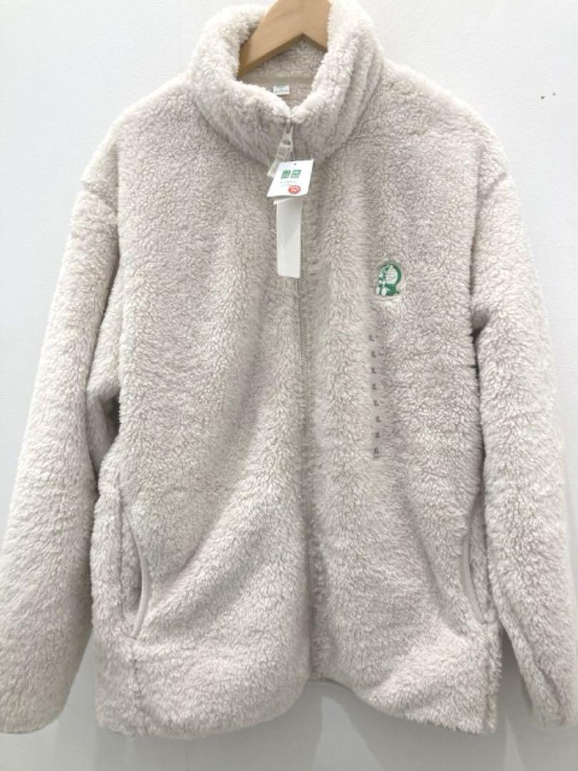 Uniqlo Doraemon Sustainable Mode Furry Fleece Full-Zip Uniqlo Doraemon Sustainable Mode Furry Fleece Full-Zip