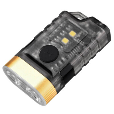 Multifunctional LED Keychain IP65 Waterproof Emergency Lamp for Hiking Fishing Q